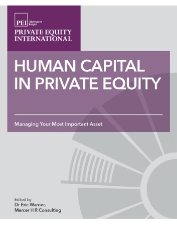 Human Capital in Private Equity