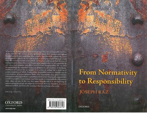 From Normativity to responsibility