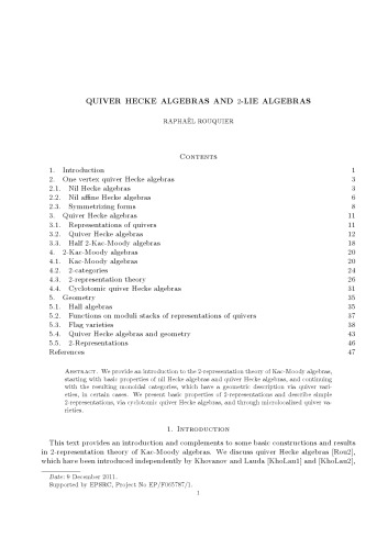 Quiver Hecke algebras and 2-Lie algebras