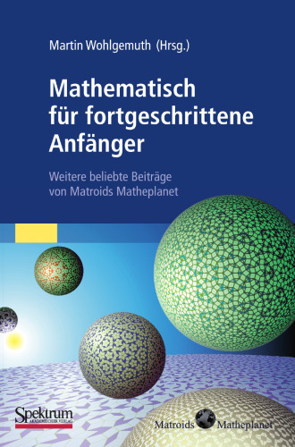 Mathematisch für fortgeschrittene Anfänger: Weitere beliebte Beiträge von Matroids Matheplanet