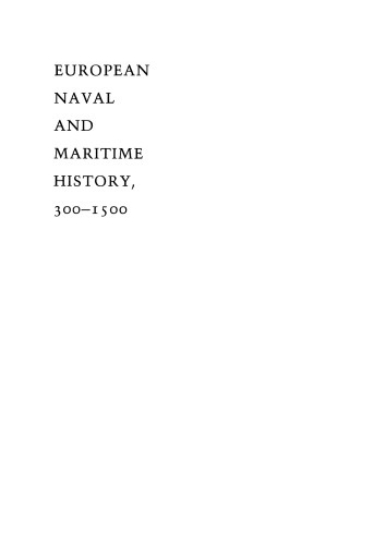 European naval and maritime history, 300-1500