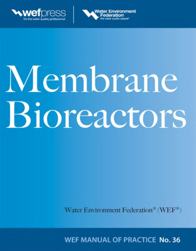 Membrane BioReactors WEF Manual of Practice No. 36