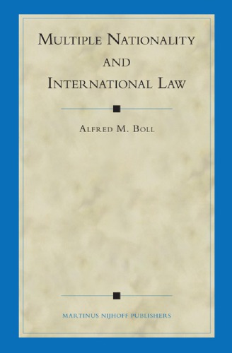 Multiple Nationality and International Law