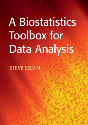 A Biostatistics Toolbox for Data Analysis