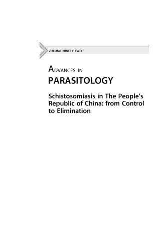 Schistosomiasis in The People's Republic of China From Control to Elimination