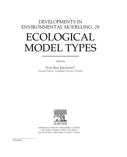 Ecological Model Types