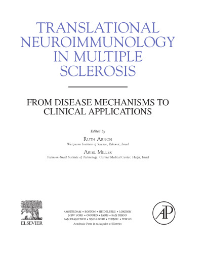 Translational Neuroimmunology in Multiple Sclerosis. From Disease Mechanisms to Clinical Applications