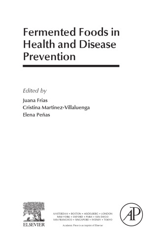 Fermented Foods in Health and Disease Prevention