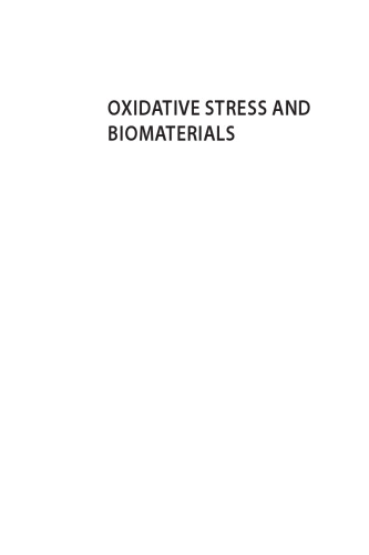 Oxidative Stress and Biomaterials