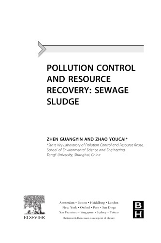 Pollution Control and Resource Recovery for Sewage Sludge