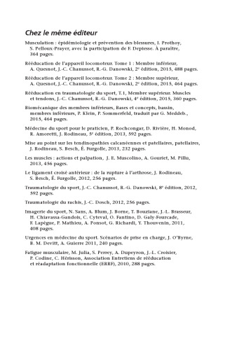 Prescription des Activités Physiques. En Prévention et en Thérapeutique