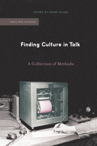 Finding Culture in Talk: A Collection of Methods