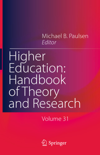 Higher Education: Handbook of Theory and Research