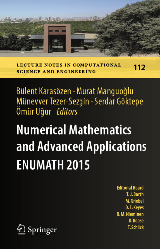 Numerical Mathematics and Advanced Applications ENUMATH 2015