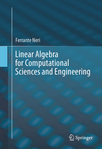 Linear Algebra for Computational Sciences and Engineering