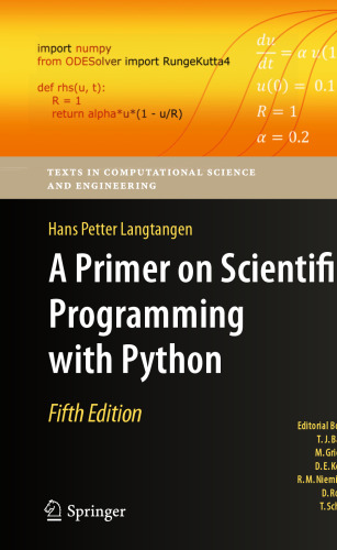 A Primer on Scientific Programming with Python