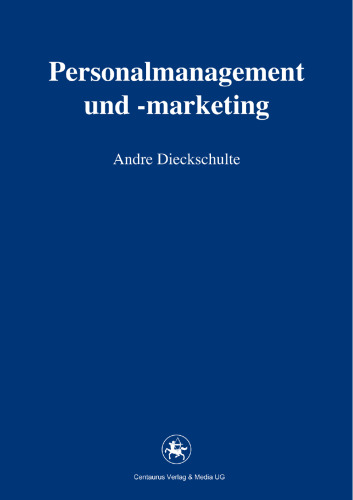 Personalmanagement und -marketing