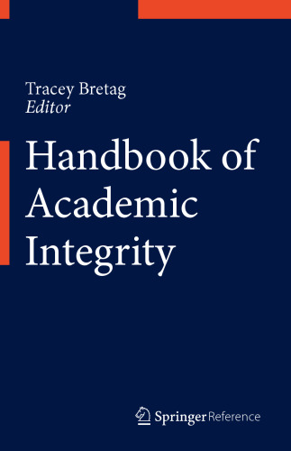 Handbook of Academic Integrity