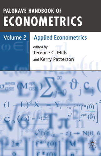 Palgrave Handbook of Econometrics: Volume 2: Applied Econometrics