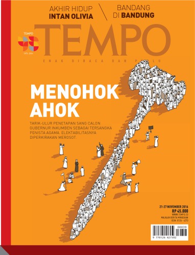 Majalah Tempo - 21 November 2016: Menohok Ahok