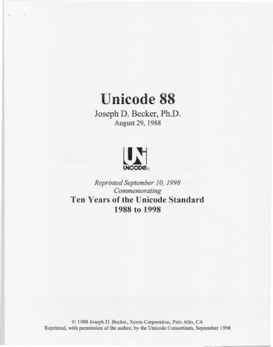 Unicode 88