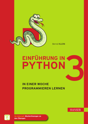 Einführung in Python 3 Für Ein- und Umsteiger