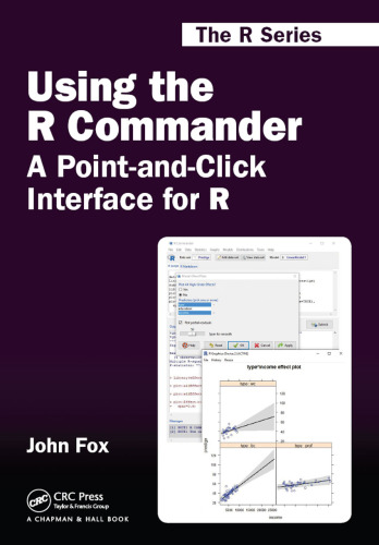 Using the R commander: a point-and-click interface for R