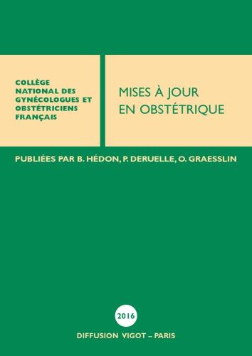 CNGOF 2016 - MISES A JOUR EN OBSTГ‰TRIQUE