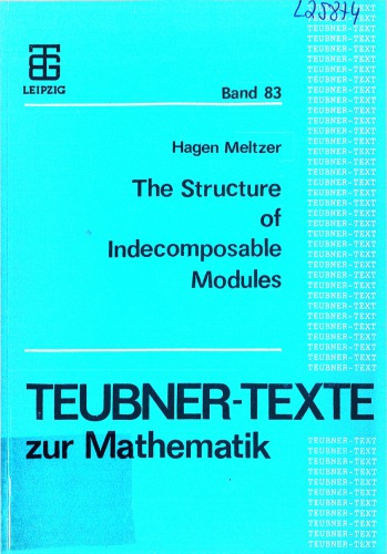 The structure of indecomposable modules