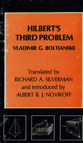 Hilbert’s Third Problem