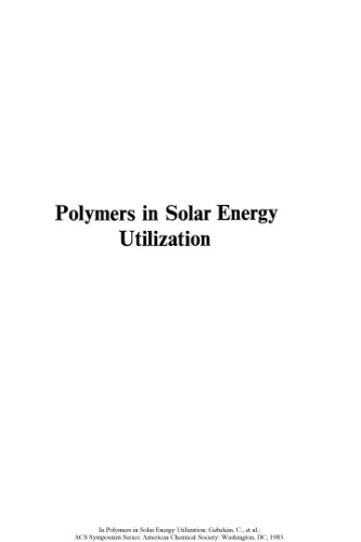 Polymers in Solar Energy Utilization