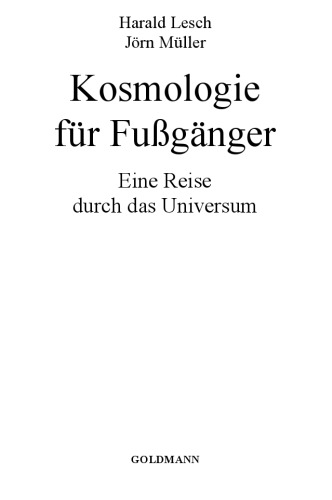 Kosmologie fuer Fussgaenger