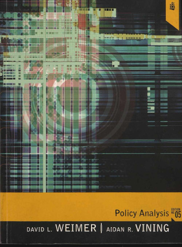 Policy Analysis: Concepts and Practice