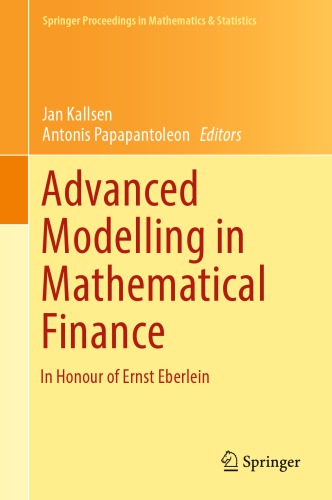 Advanced Modelling in Mathematical Finance: In Honour of Ernst Eberlein