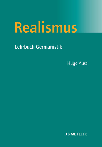 Realismus: Lehrbuch Germanistik