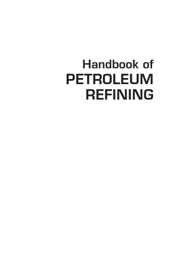 Handbook of petroleum refining