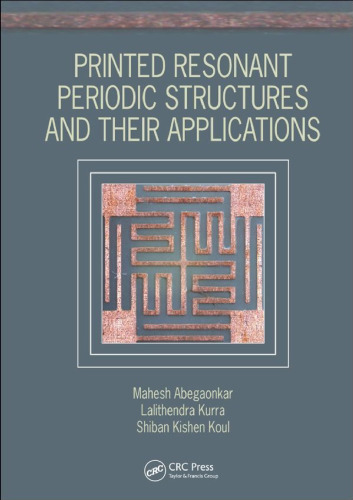 Printed resonant periodic structures and their applications