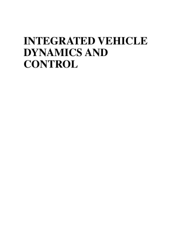 Integrated vehicle dynamics and control