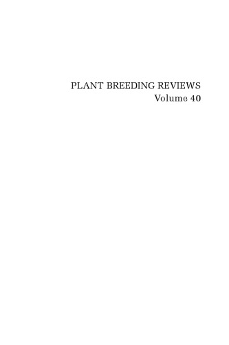 Plant Breeding Reviews