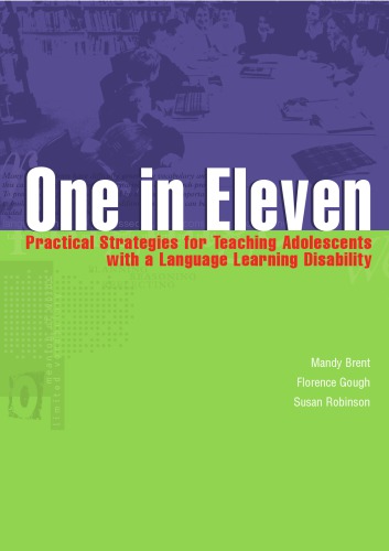 One in eleven : practical strategies for teaching adolescents with a language learning disability