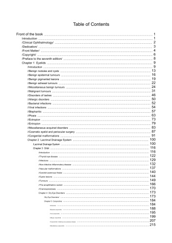 Clinical Ophthalmology: A Systematic Approach