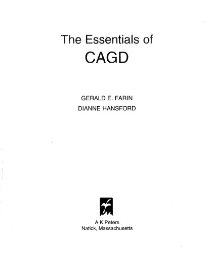 The Essentials of CAGD