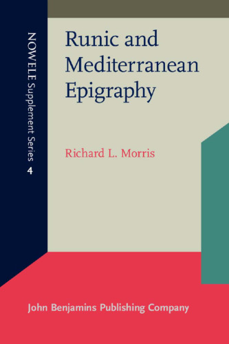 Runic and Mediterranean Epigraphy