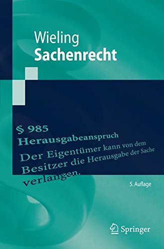 Sachenrecht