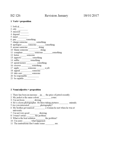 B2 126 REVISION JANUARY 2017