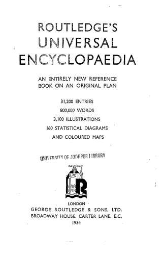 Routledge’s Universal Encyclopaedia