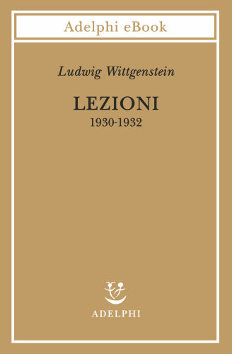 Lezioni 1930-1932