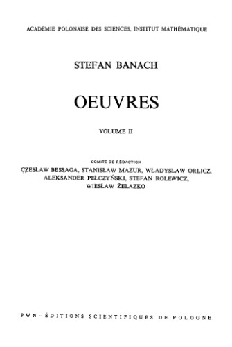 Oeuvres