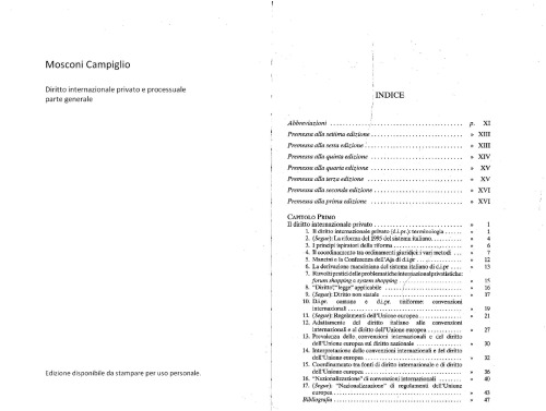 Diritto internazionale privato e processuale