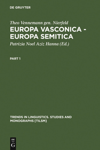 Europa Vasconica-Europa Semitica